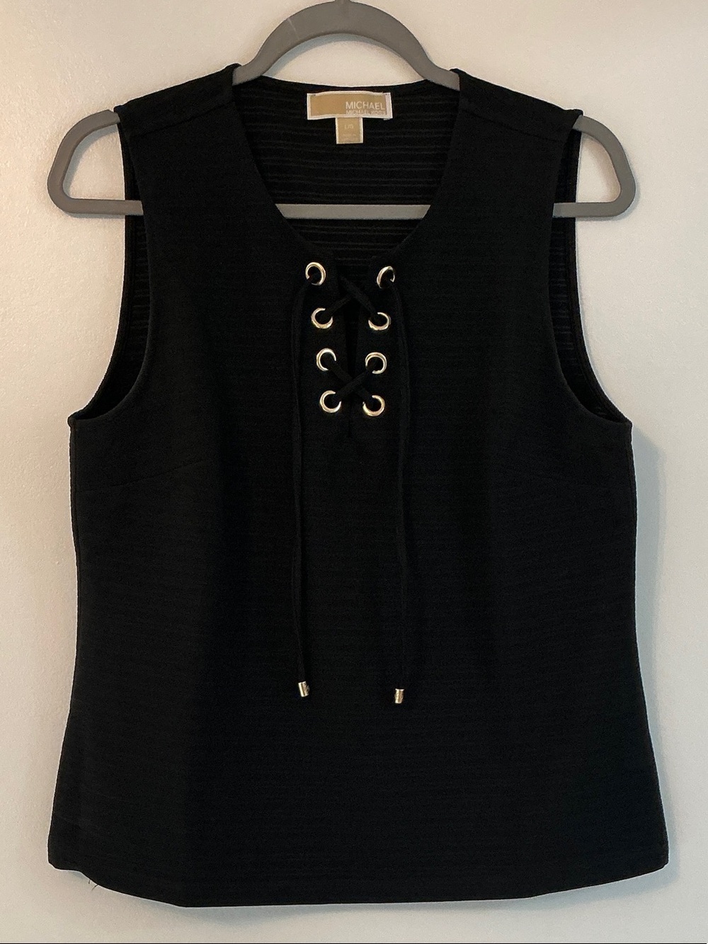 Michael Kors black top L